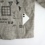 Memories quilt blouson #Light Grey [262204]
