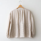 volume sleeve blouse #teien kinari x Haku [KJ507SS48]