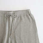 brushed silk cotton wide straight pants #gray [WVFL-UW103]