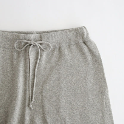 brushed silk cotton wide straight pants #gray [WVFL-UW103]