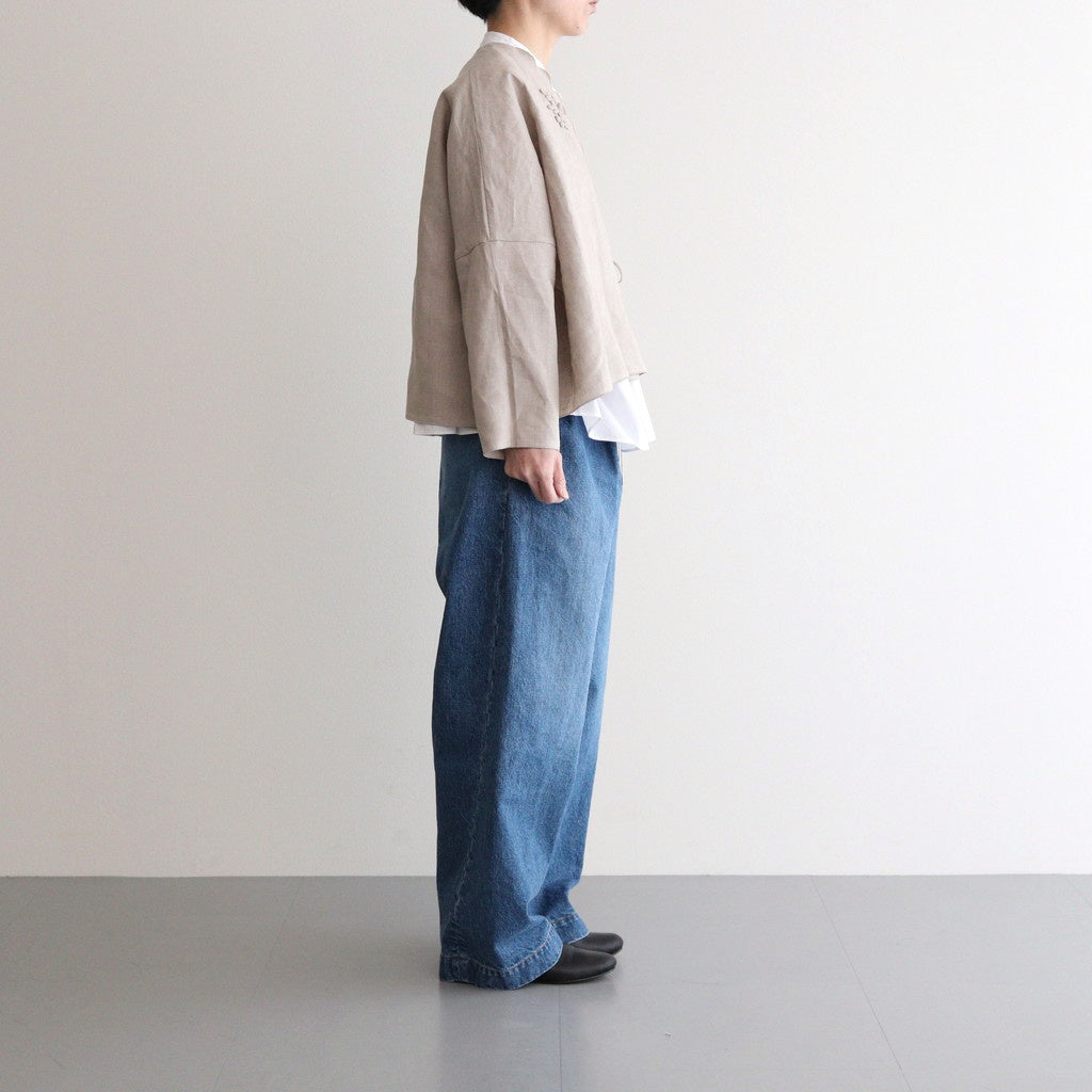 Bonvoyage Cachecoeur blouse #beige [29-0039S]