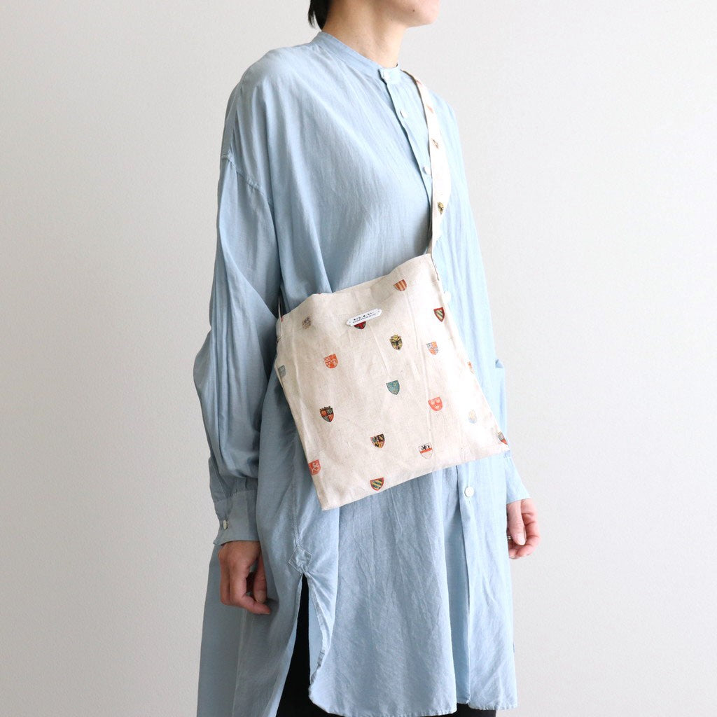 C/L COAT OF ARMS ONE SHOULDER BAG #Flax [no.7497]