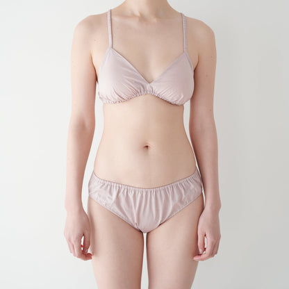 BRA & PANTS #NO.05 MAUVE PINK