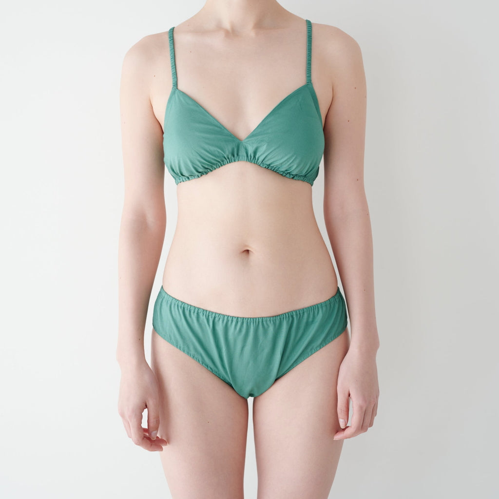 BRA &amp; PANTS #NO.22 EMERALD