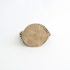 STRIPE SISAL BAG #8199 NATURAL/BLACK [ANSL2501]