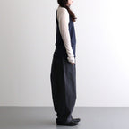 cashmere & supima cotton gauze jersey baseball Tee #navy [WXFL-UW105]
