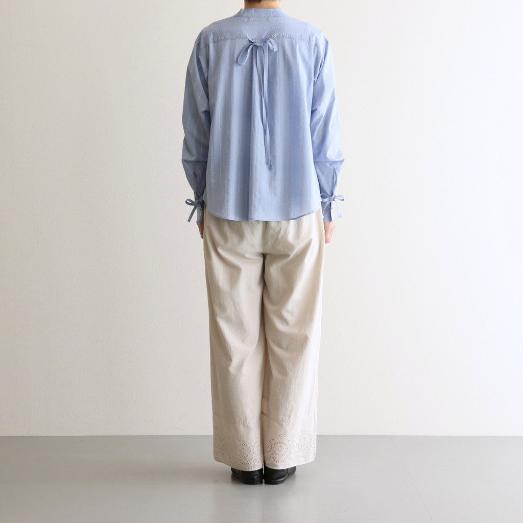 white waffle shirt #blue [1556-001]