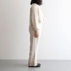 DENSELY LINEN TRIMING BOLERO #Antique White [no.7311]