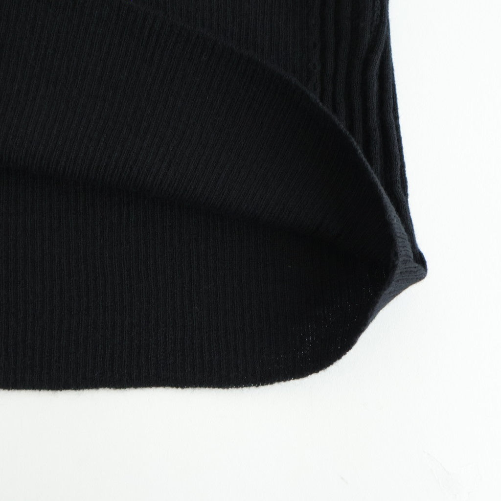 存在すること：Turtleneck sweater #C black [13241-13308]