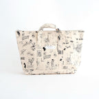 GRAFFITI TOTE BAG #Natural [no.7950]