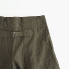 HW wide trousers #Khaki [261507]