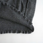 Volant cardigan #charcoal gray [32-0028A]
