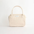 HIGH COUNT COTTON BOSTON BAG #Natural [no.7401]