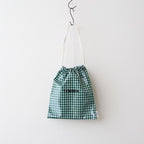 巾着 #GINGHAM GREEN [TMB-2585H]