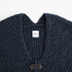Slub bubble Vest #D.Navy [Oni063]