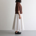Fesca Linen Knit No Collared #D.brown [A232251TK766]