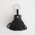 LEATHER TASSEL #Black [no.7599]
