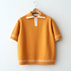 Kafusho Polo Knit #Orange [261808]