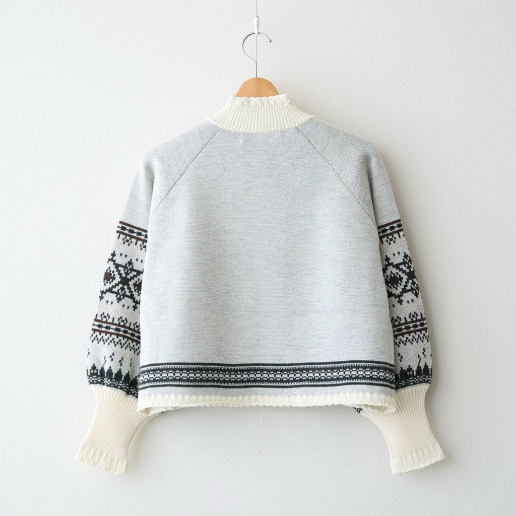 Memories pull on knit #Off White [262807]