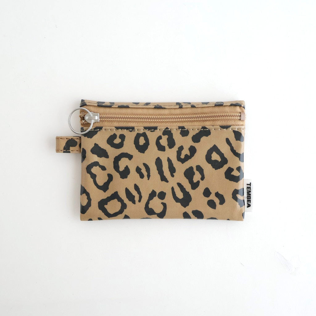 FLAT POUCH SMALL #LEOPARD [TMB-2310N]