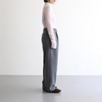 high twist cotton sheer jersey turtle-neck Tee #light pink [WVFL-UW104]