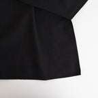 コットンキュプラリネン ガウンOP #001 クロ [TS260OP069]