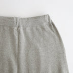 brushed silk cotton wide straight pants #gray [WVFL-UW103]