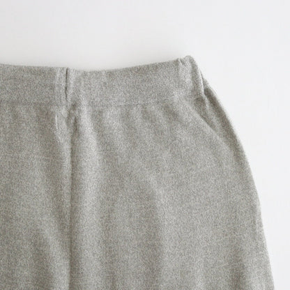 brushed silk cotton wide straight pants #gray [WVFL-UW103]