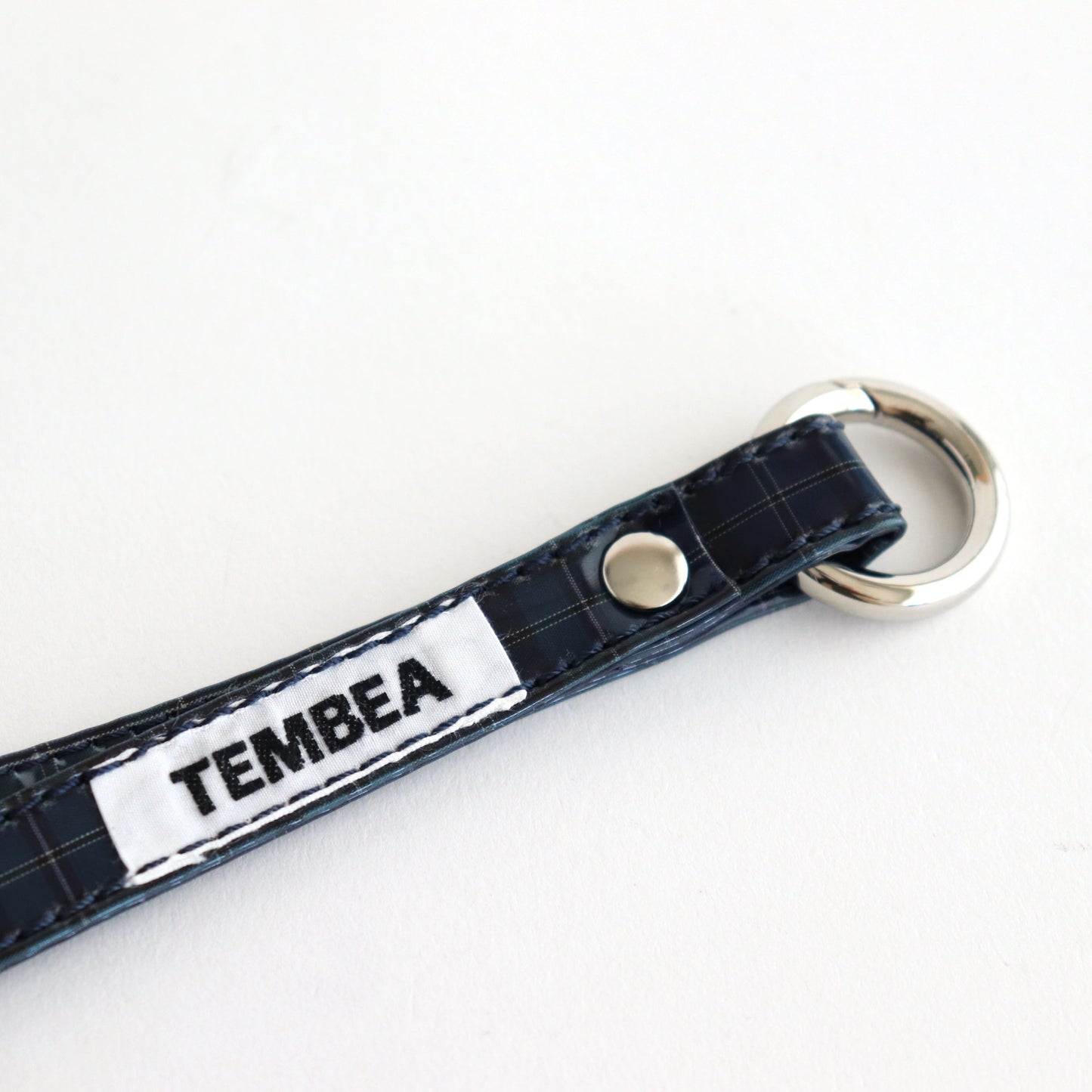 TASUKI STRAP LONG #GINGHAM BLACK [TMB-2353A]
