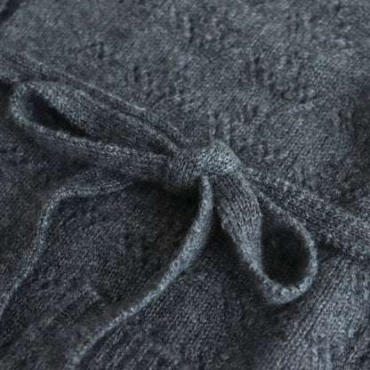 Panier Cardigan #charcoal gray [28-0037A]