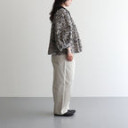乾いた庭：付け襟 #black [13261-05516]