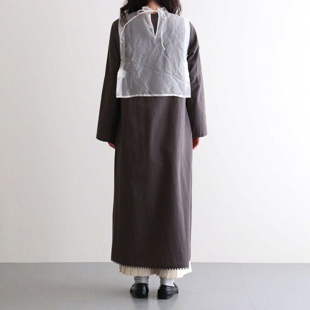 Violette Tablier #white [31-0028S]
