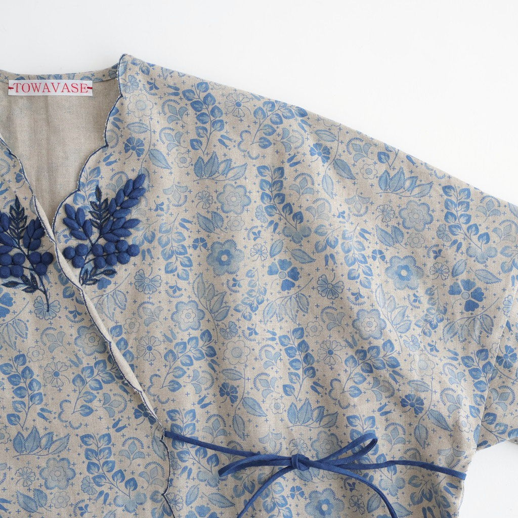 Bonvoyage Cachecoeur Blouse #blue [31-0024S]