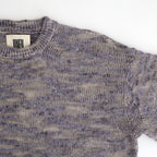 linen & silk melange slub yarn P/O #violet melange [WXSP-UW101]