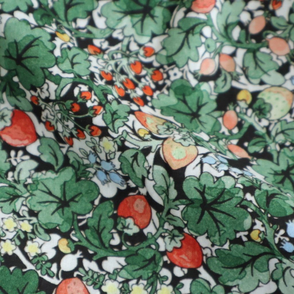 WILD BERRY FIELD LAWN GATHER SMOCK #True [no.7877]