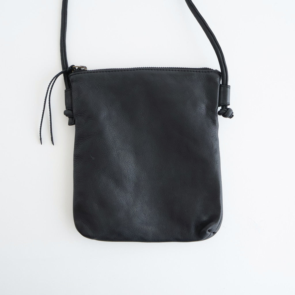 ALL PLAIN SHOULDER POUCH #9900 BLACK [SVMDS2501P]
