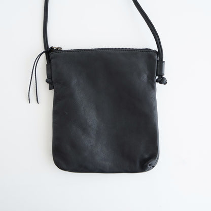 ALL PLAIN SHOULDER POUCH #9900 BLACK [SVMDS2501P]