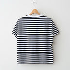 G.B. DROP T SHIRT W/ APPLE PATCH #Black Fat [no.8038]
