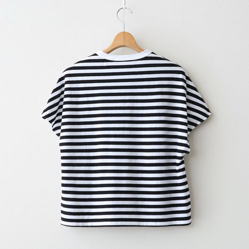 G.B. DROP T SHIRT W/ APPLE PATCH #Black Fat [no.8038]