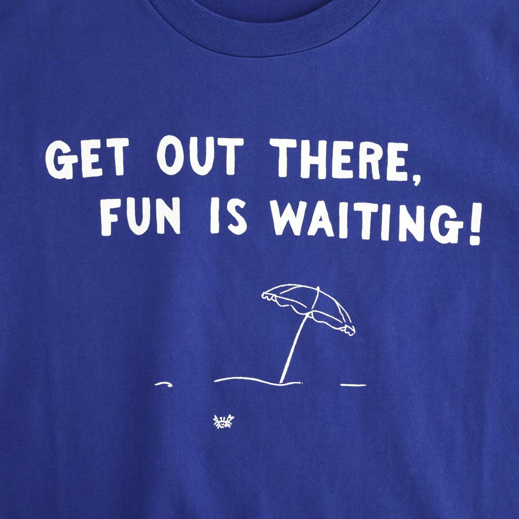 GET OUT THERE T SHIRT #Blue [no.8189]