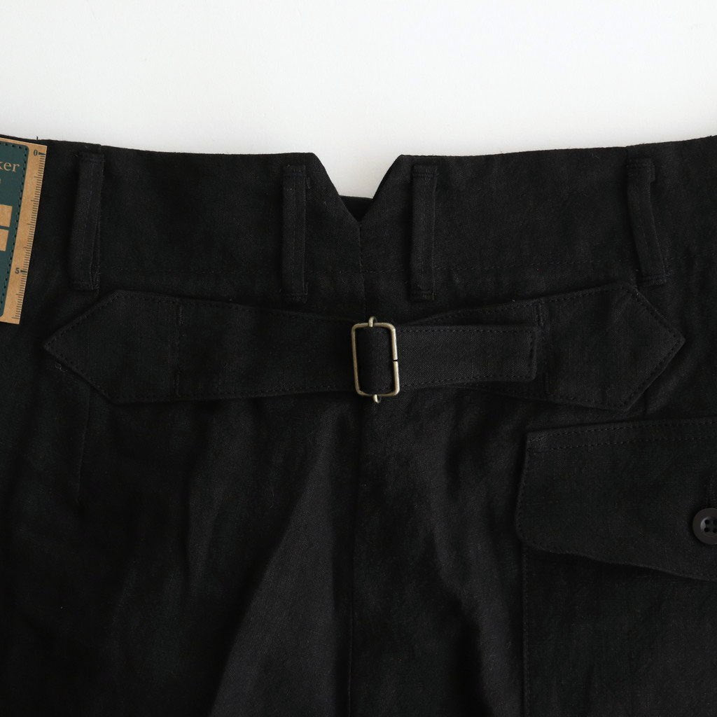 HW slacks #Black [251512]