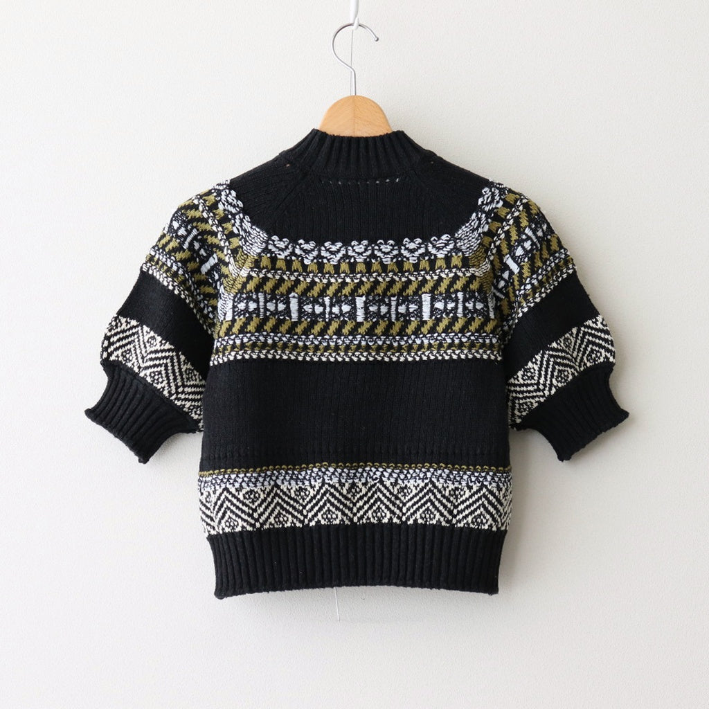 family traditions knit tops #Black [251804]