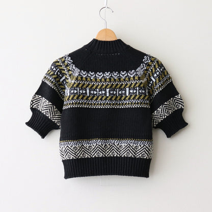 family traditions knit tops #Black [251804]