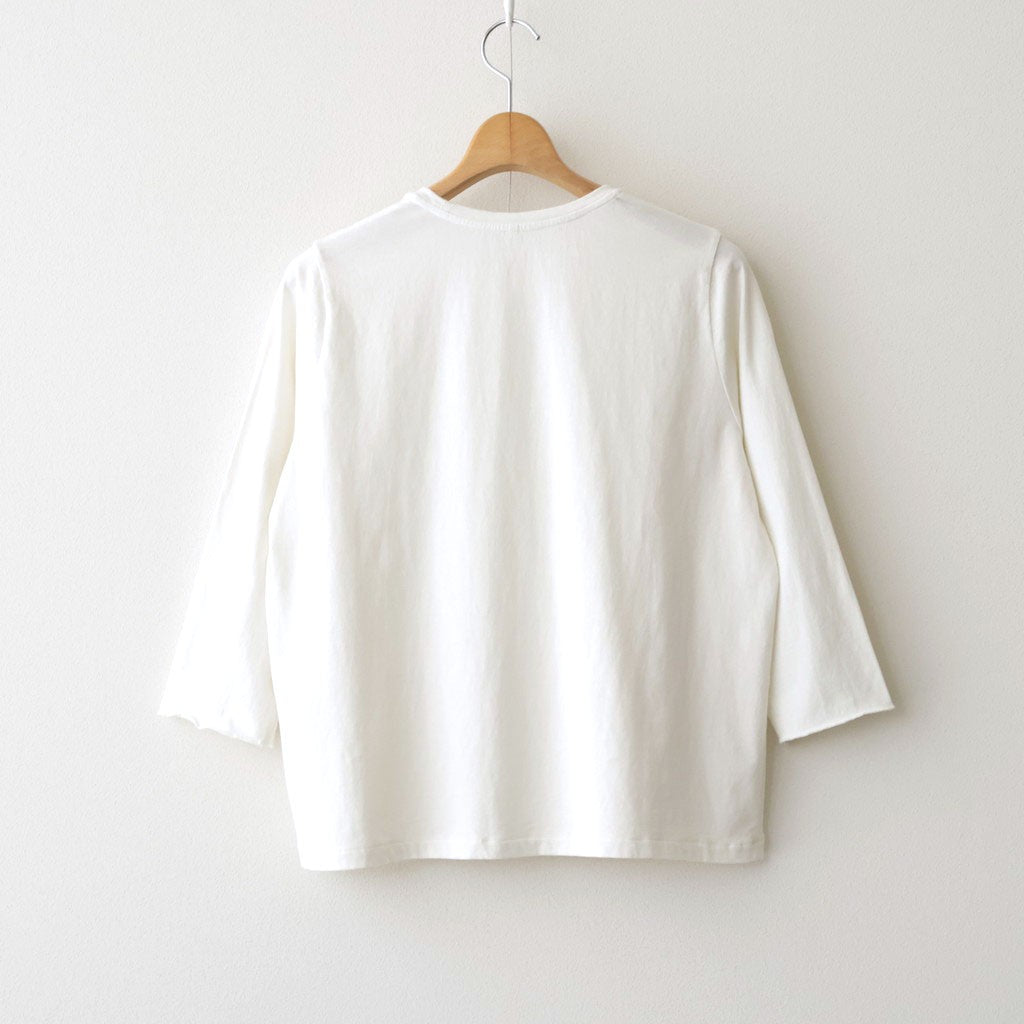 芽：フリルプルオーバー #antique white [13262-04307]