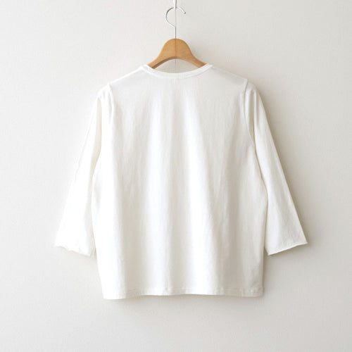 芽：フリルプルオーバー #antique white [13262-04307]