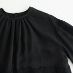 volume sleeve blouse #teien BK [KJ507SS48]