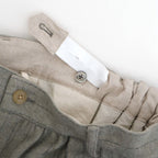 薄雲：Wide pants #A pale stripes [13251-19413]