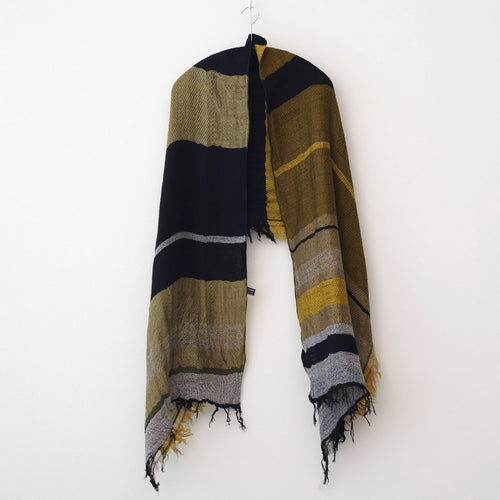 roots shawl MIDDLE #E [YE-BK-1375]