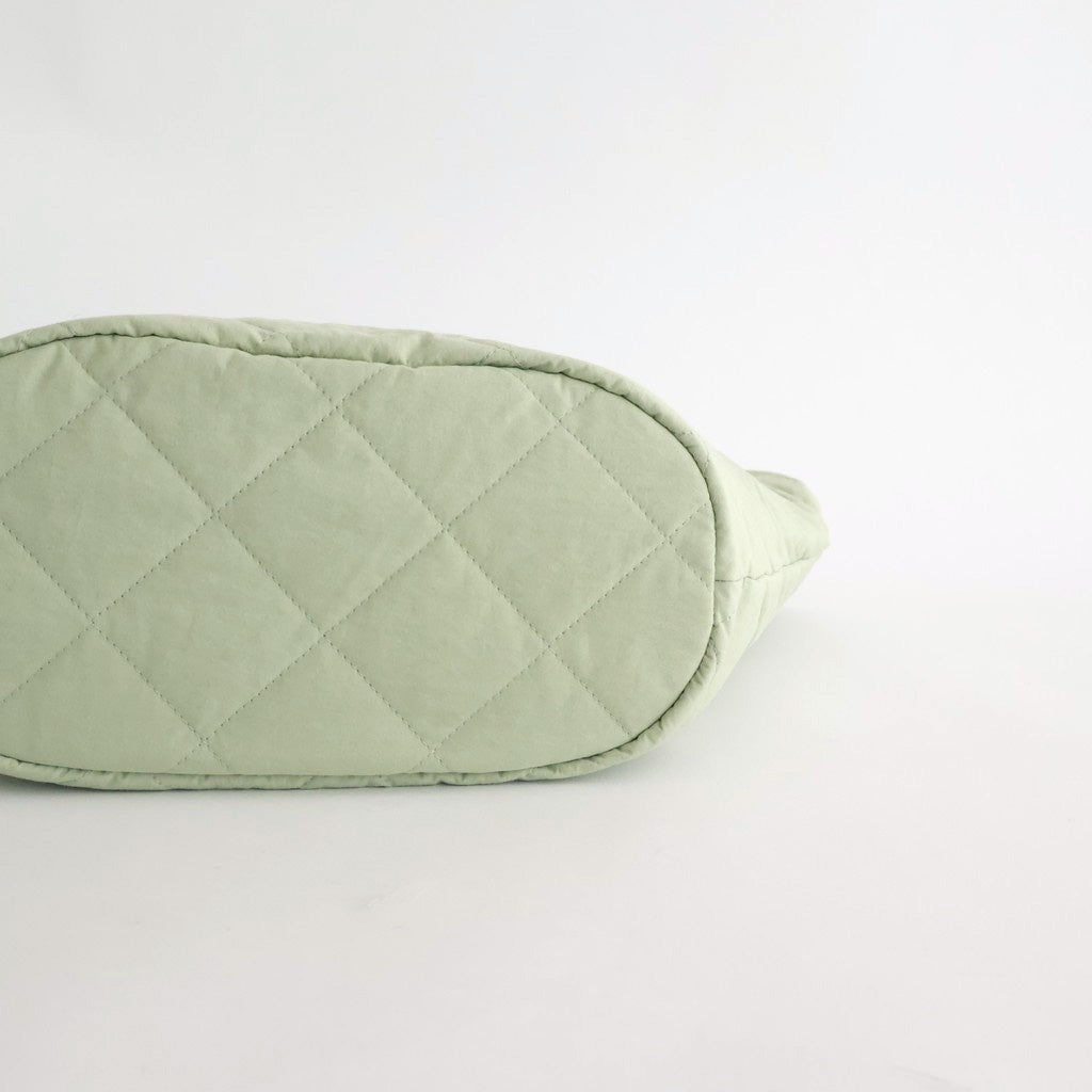 WATERPROOF QUILTING MARCHE BAG (S) #Pistachio [no.7732]