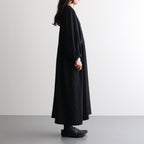 記憶の庭 Billowy sleeve dress #Black [26F-SH045-RP]